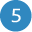 5 in a circle